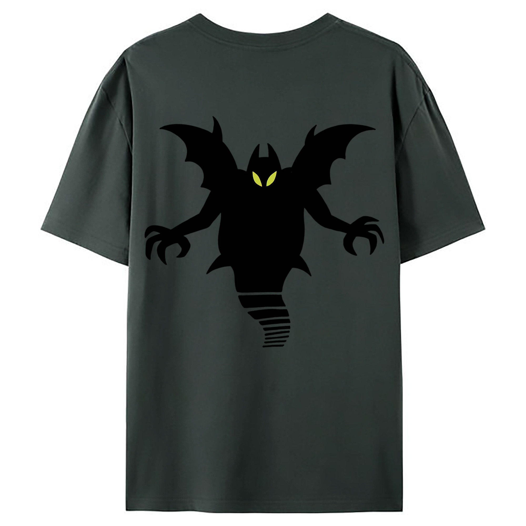 （画像用） ドラゴンクエスト Doragon Kuesuto Dragon Quest 綿100％ メンズ半袖Tシャツ（バックプリント） 通気性